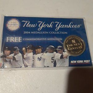 NY Yankee medallion coin from the NY Post
